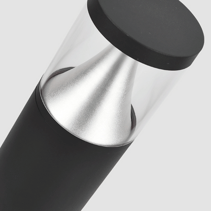 LuminoPost | Slim LED Outdoor Lamp in Black