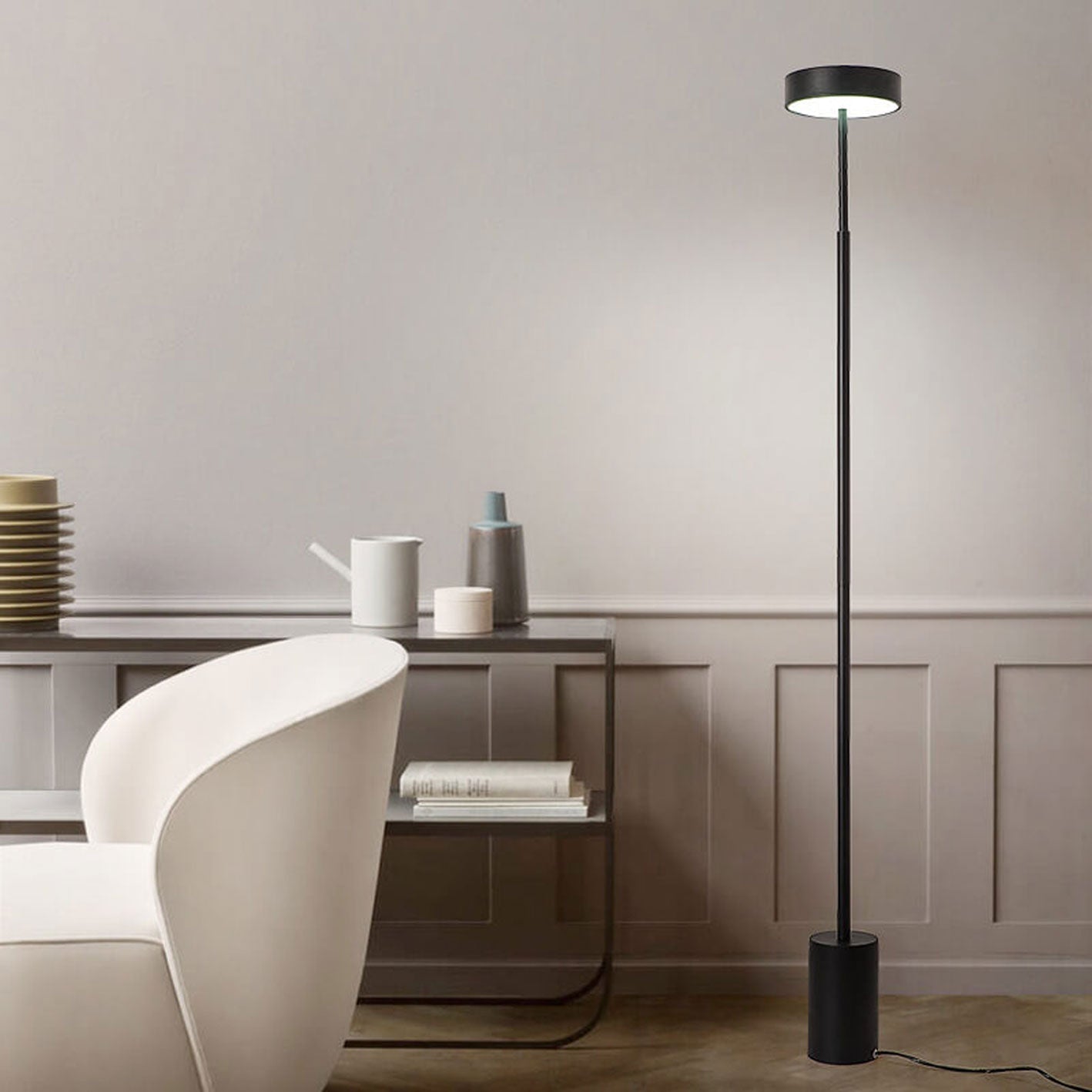 NeoGlow | Nordic Minimalist Column LED Floor Lamp