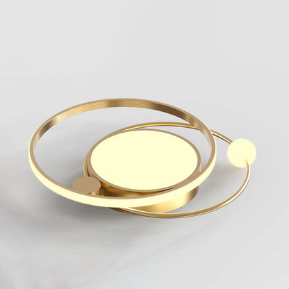 CircleLux | Nordic Round Circle LED Ceiling Light Flush Mounted