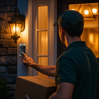 LuxGuard | Wireless Video Doorbell with Battery for Ultimate Security