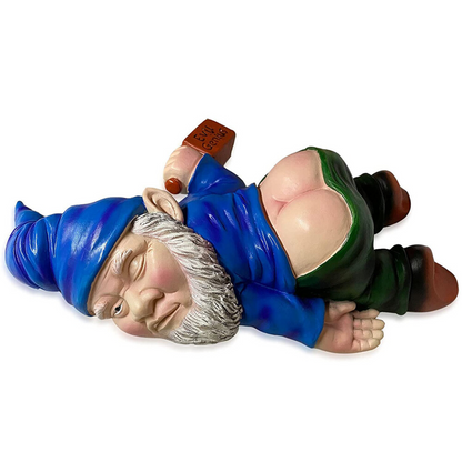 TipsyGnome | Fun Drunken Gnome Garden Sculpture
