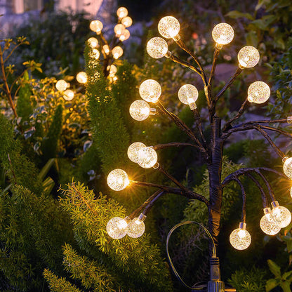CrystalPath | Solar-Powered Garden Light with Crystal Shine