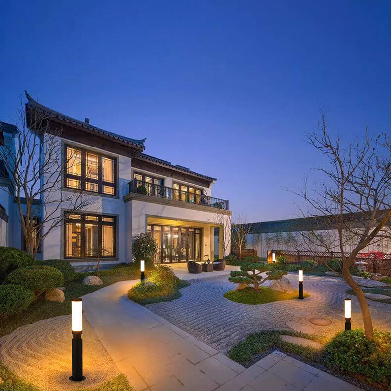 PathBeam | Modern Acrylic Waterproof Creative Lipstick Design LED Outdoor Lawn Lamp