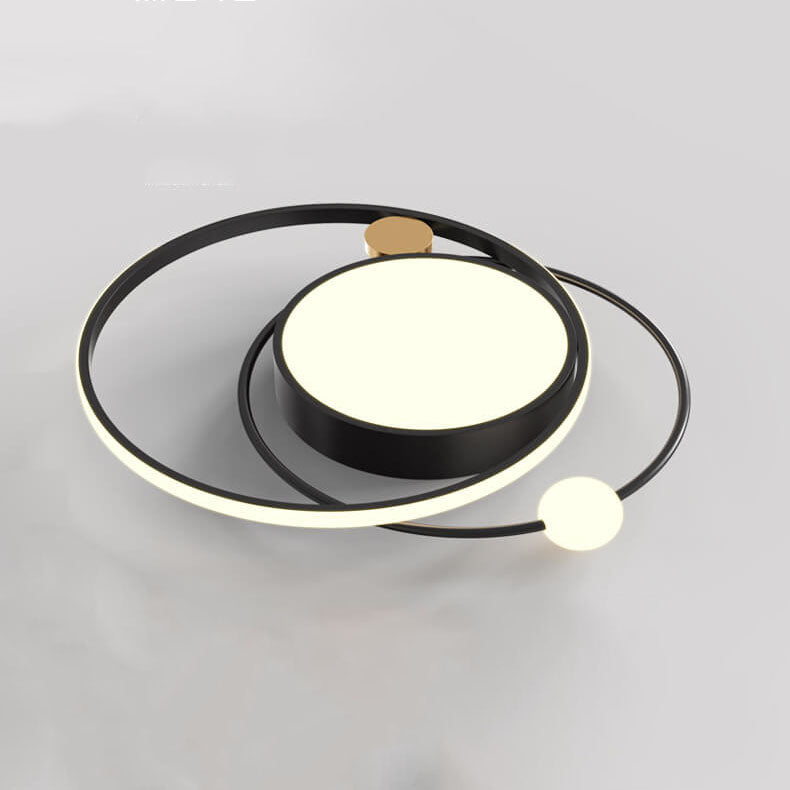 CircleLux | Nordic Round Circle LED Ceiling Light Flush Mounted