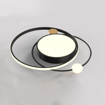 CircleLux | Nordic Round Circle LED Ceiling Light Flush Mounted