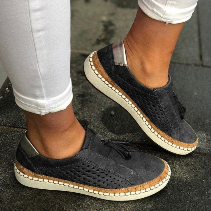 Variant image for Belezza - Breathable Orthopedic Slip-Ons for Women with Arch Support and Cushioning-11