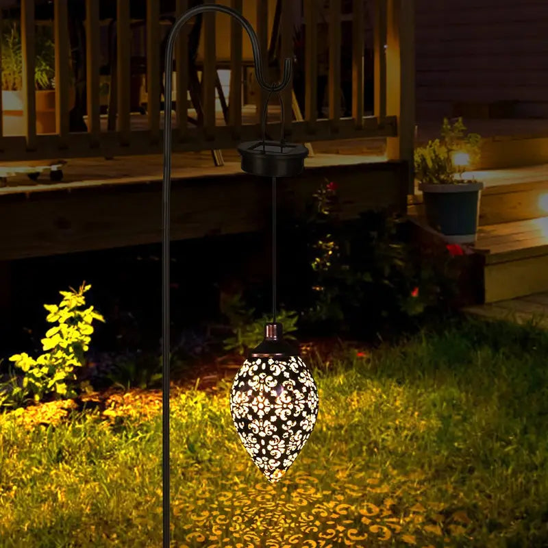 GlowBloom | Vintage & Elegant Hanging Garden Lamp