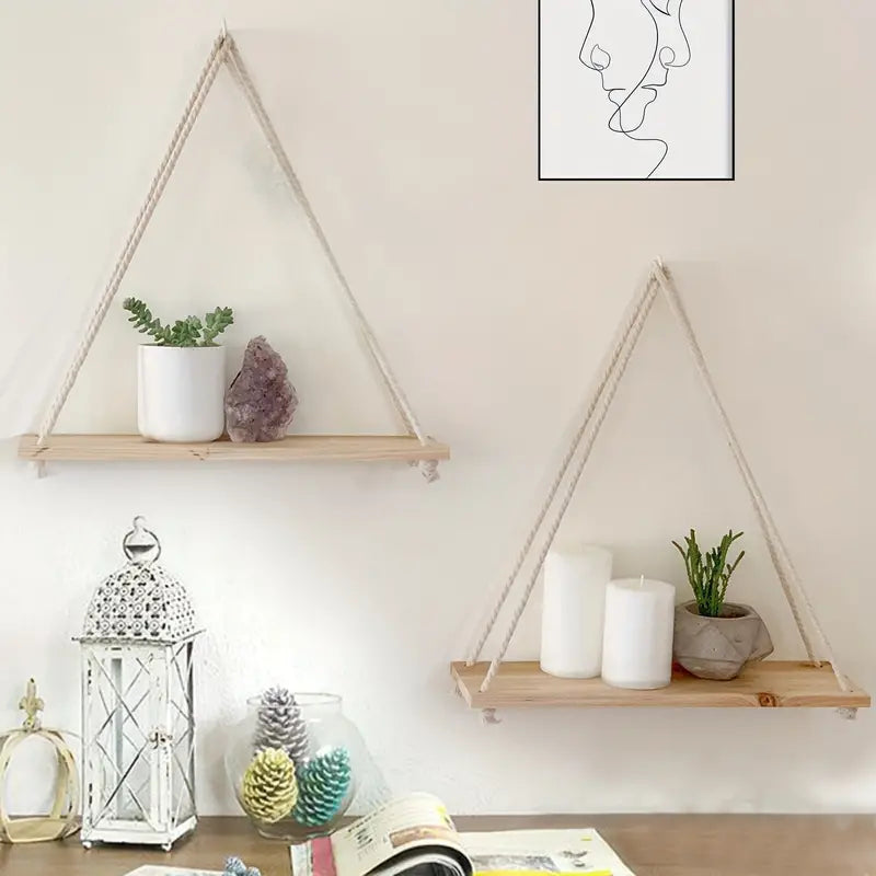 RusticSwing | Minimalist & Elegant Plant Wall Shelf