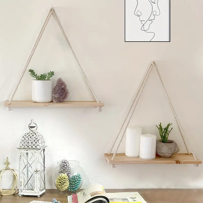 RusticSwing | Minimalist & Elegant Plant Wall Shelf