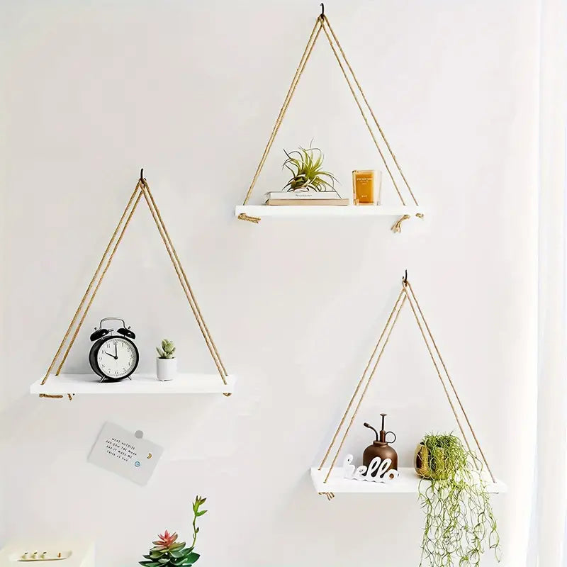 RusticSwing | Minimalist & Elegant Plant Wall Shelf