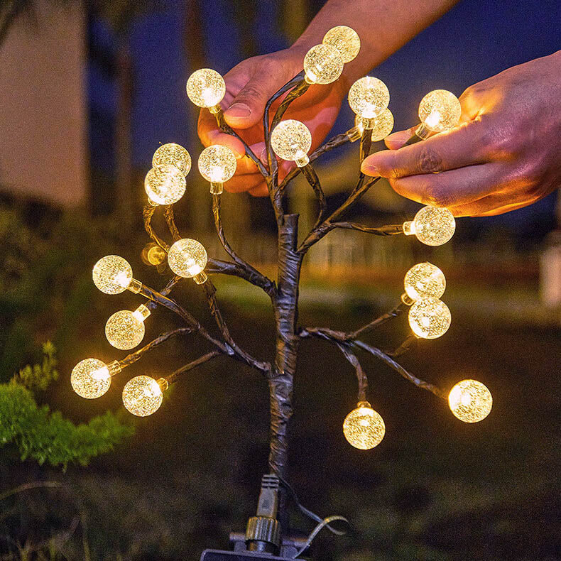 CrystalPath | Solar-Powered Garden Light with Crystal Shine