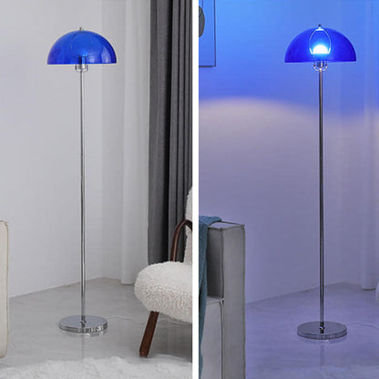 LightBloom | Nordic Vintage Acrylic Clear Dome 1-Light Floor Lamp