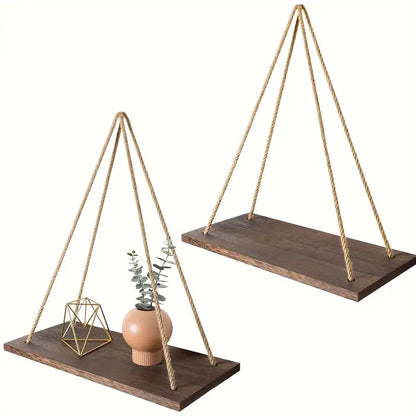 RusticSwing | Minimalist & Elegant Plant Wall Shelf