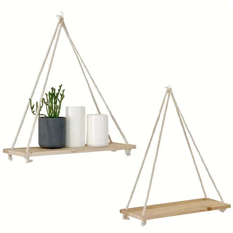 RusticSwing | Minimalist & Elegant Plant Wall Shelf