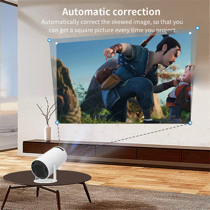 CineRoll | Portable projector with auto-keystone function