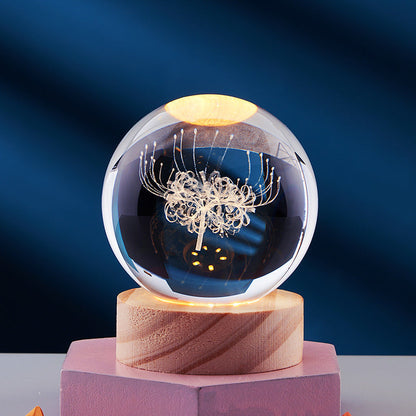 DeerLight | Orbital Crystal Table Lamp