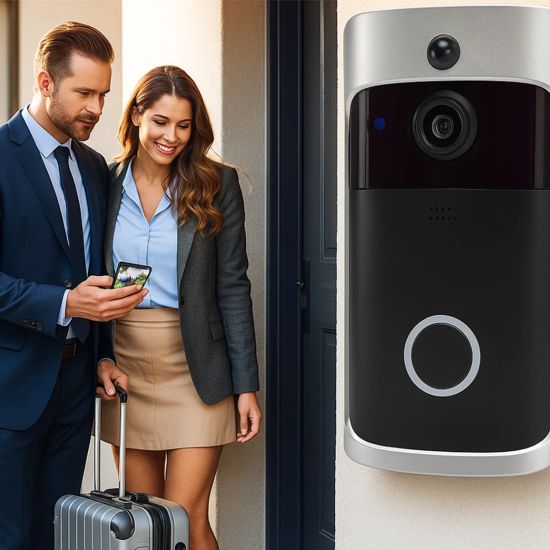 LuxGuard | Wireless Video Doorbell with Battery for Ultimate Security
