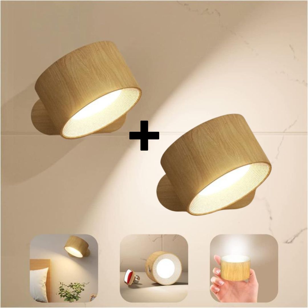 Flexilight | Wireless LED Wall Light with Touch Control & 360° Rotation