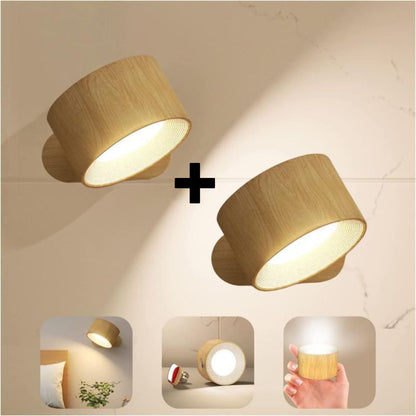 Flexilight | Wireless LED Wall Light with Touch Control & 360° Rotation