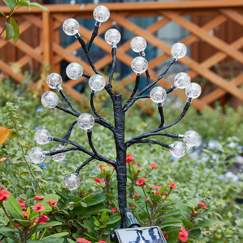 CrystalPath | Solar-Powered Garden Light with Crystal Shine