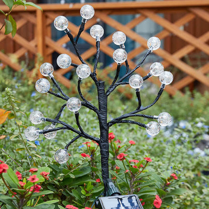 CrystalPath | Solar-Powered Garden Light with Crystal Shine