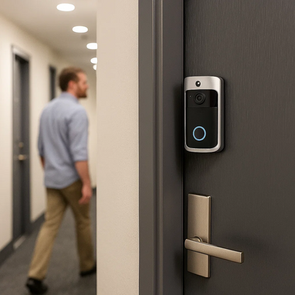 LuxGuard | Wireless Video Doorbell with Battery for Ultimate Security