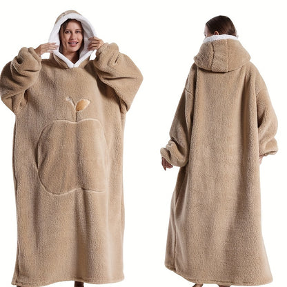 ChicLoom | Hooded Fleece Robe – Thick & Warm Winter Comfort