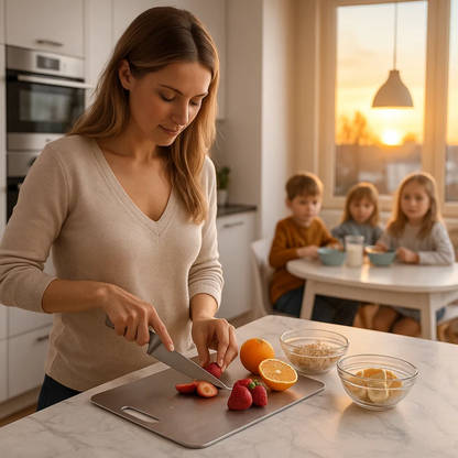 PureBoard | BPA-Free Titanium Cutting Board for Healthy Cooking