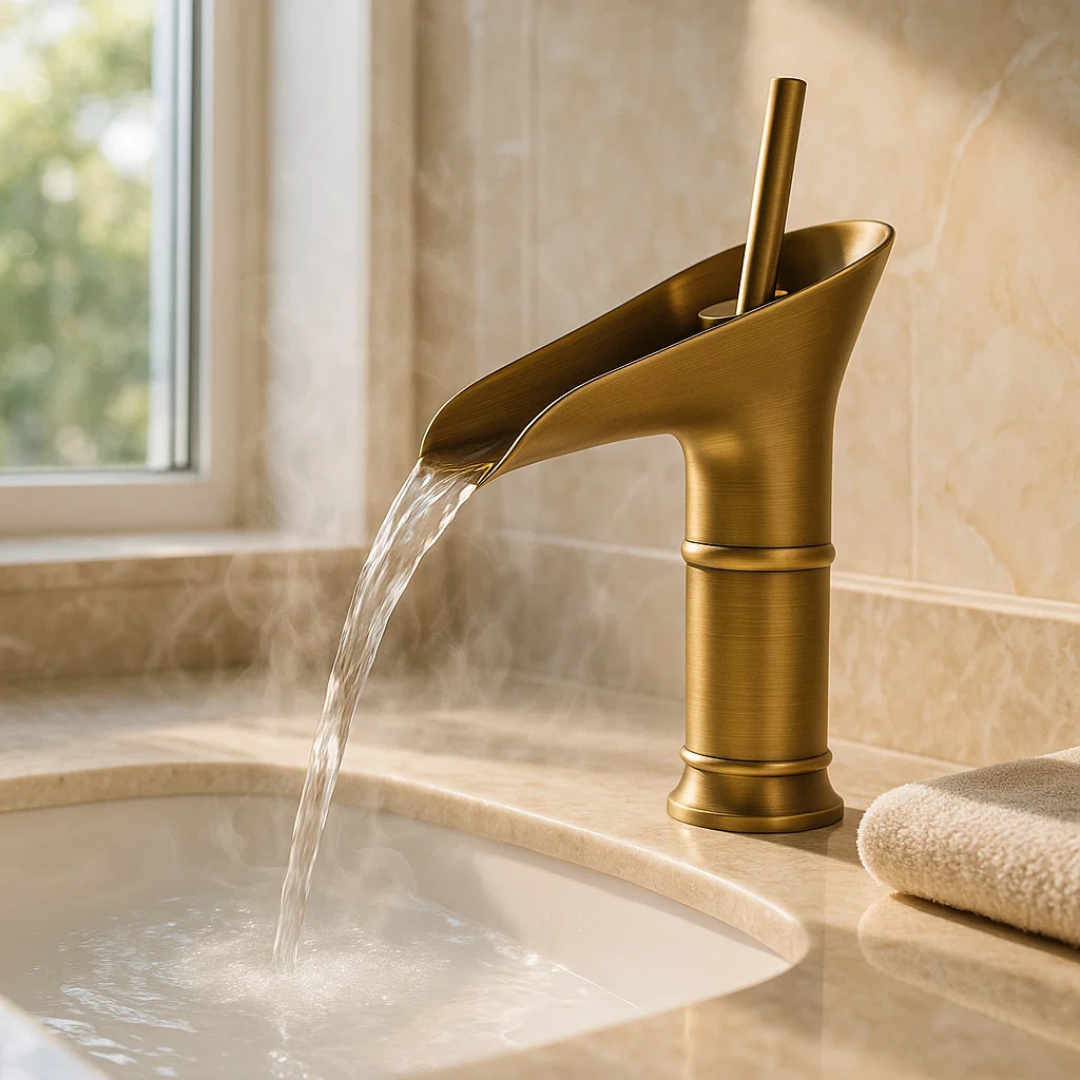 ElegantFlow | Luxurious Waterfall Faucet