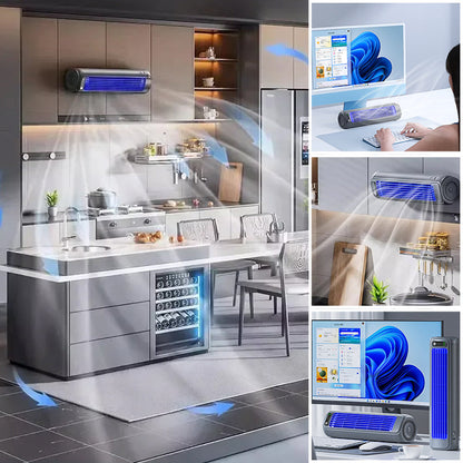 FrostiCool | Wall-mounted room cooler with rechargeable battery