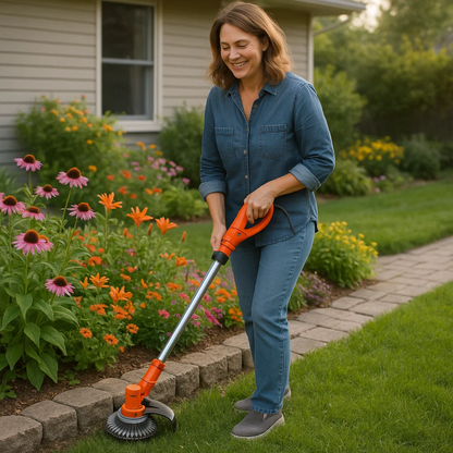 LawnMaster | Efficient Grass and Weed Cutter for Immaculate Gardens