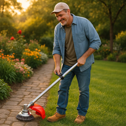 GreenEdge | Weed Brush for Neat Lawn Edges
