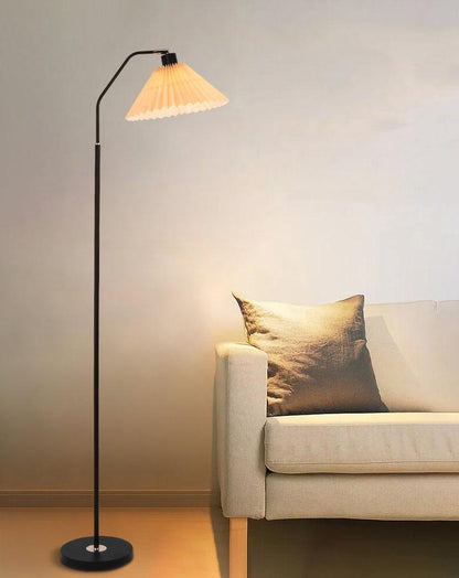 VibeLight | Minimalist Fabric Folded Lamp 1-Light Floor Lamp