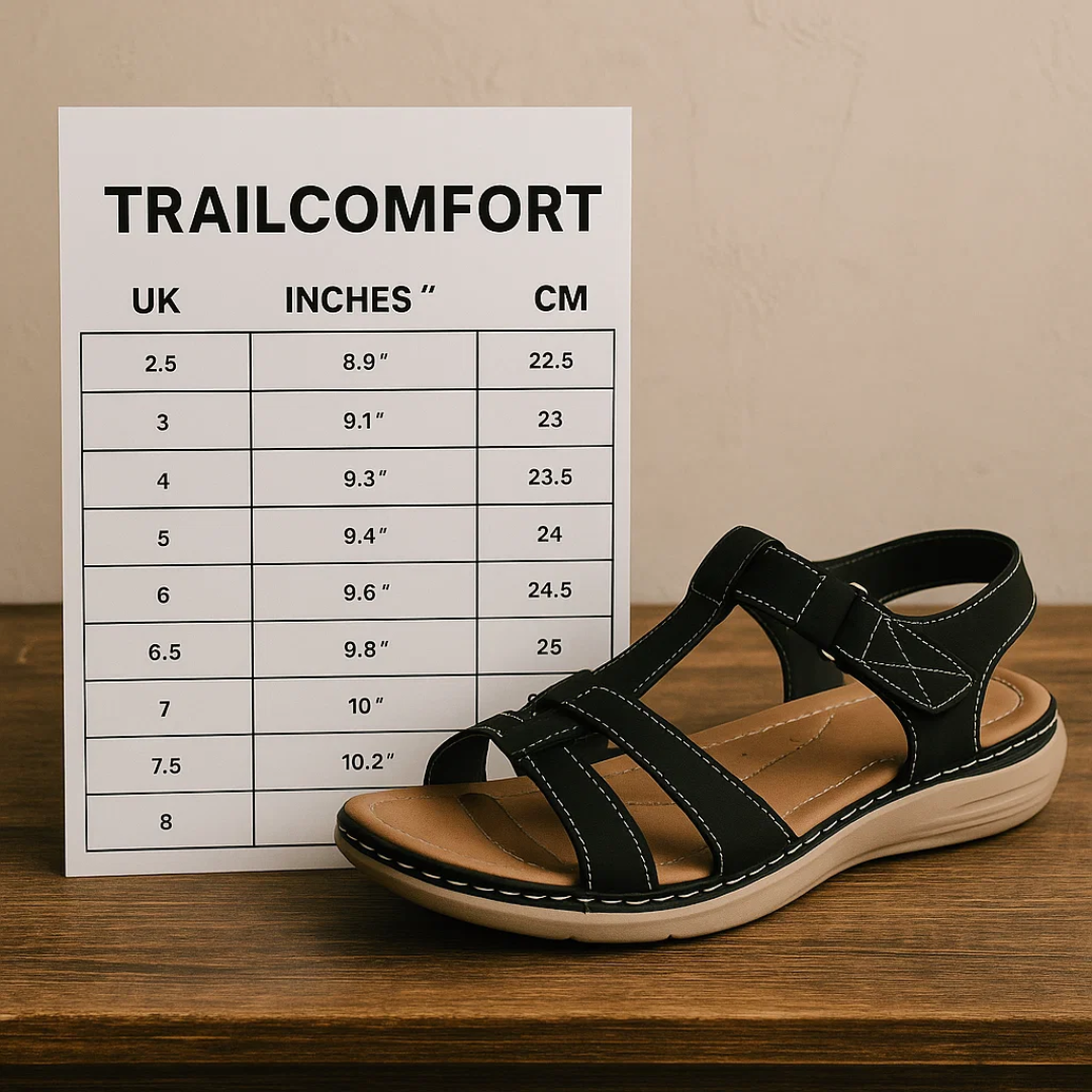 TrailComfort | Elegant Orthopedic Sandals for Women