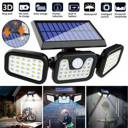 NightWatch | Solar Motion Sensor Light for Outdoor Use