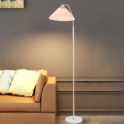 VibeLight | Minimalist Fabric Folded Lamp 1-Light Floor Lamp