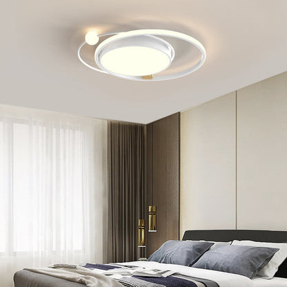 CircleLux | Nordic Round Circle LED Ceiling Light Flush Mounted