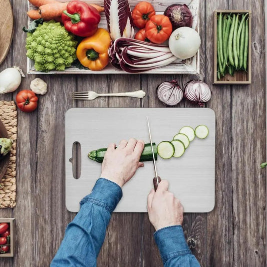 TitanPro - Premium Titanium Cutting Board for Durability and Hygiene-2