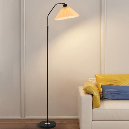 VibeLight | Minimalist Fabric Folded Lamp 1-Light Floor Lamp