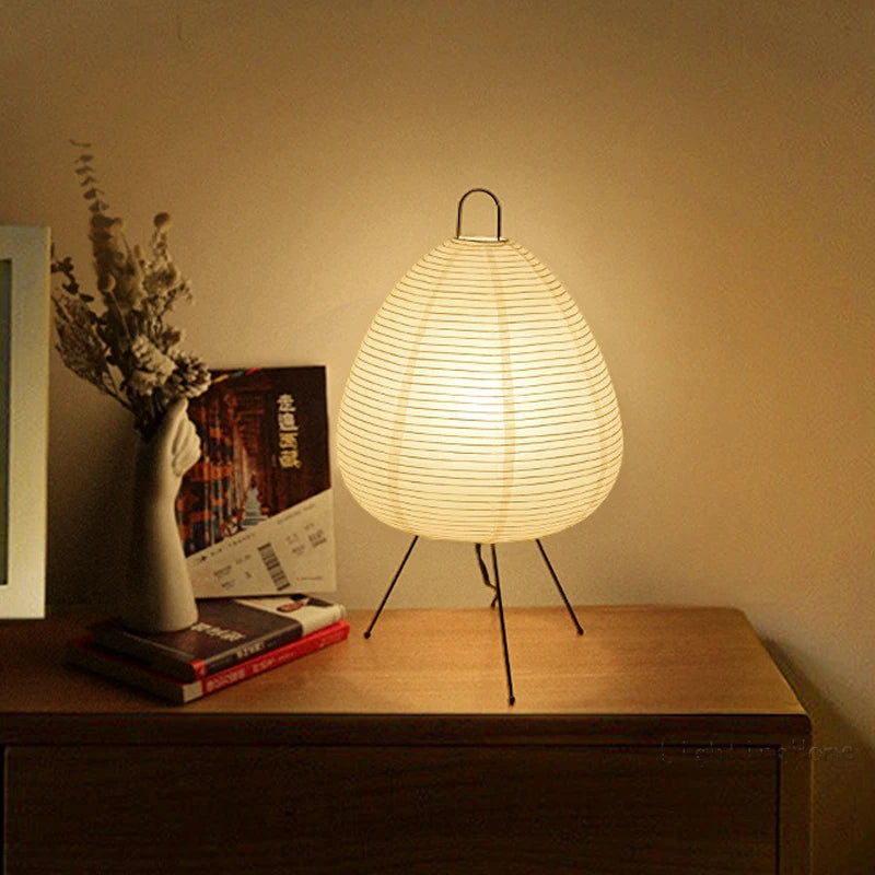 LotusGlow | Japanese-Inspired Table Lamp