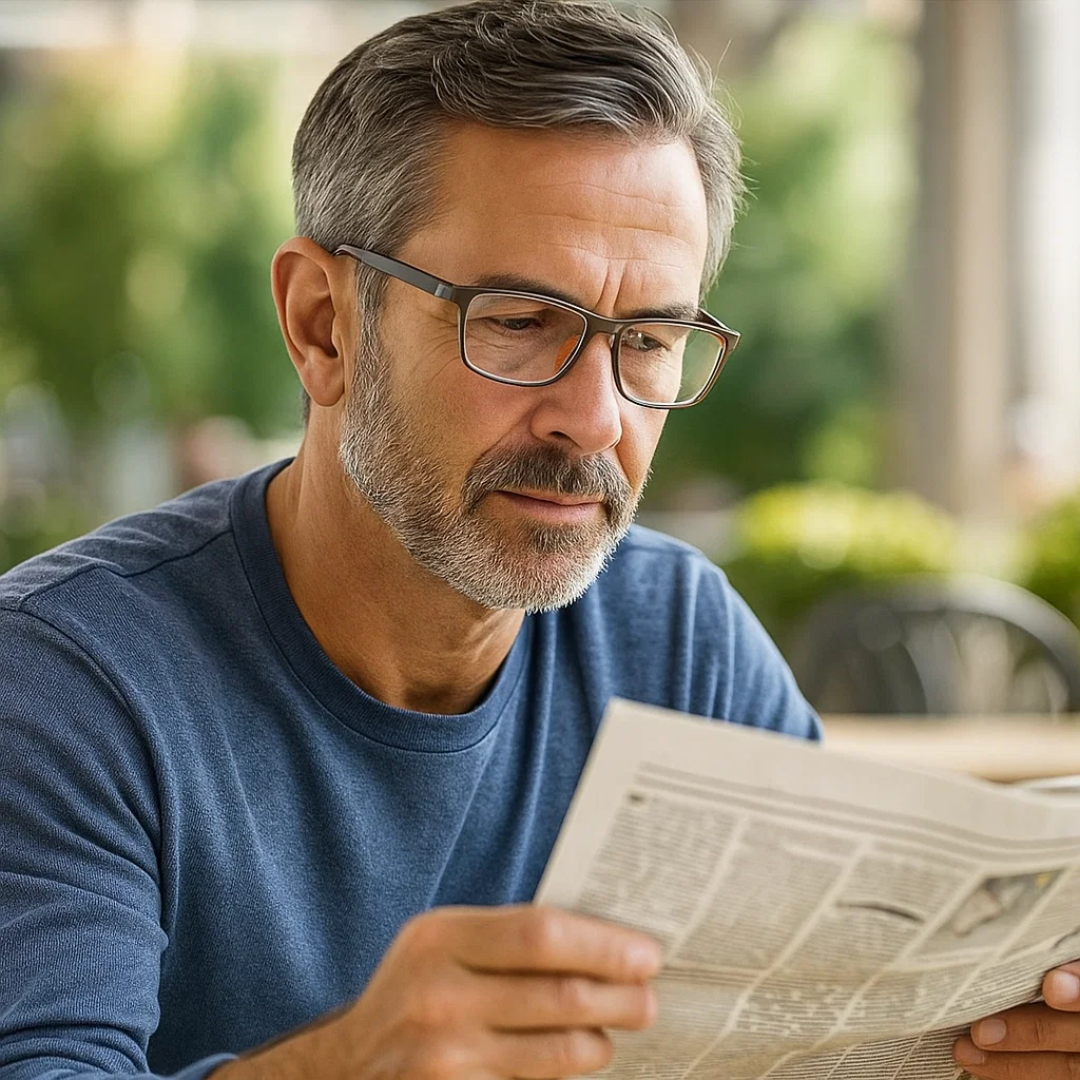 ClearVision | Ultralight multifocal reading glasses