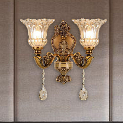 LumiHeritage | Elegant Vintage Gold Wall Light