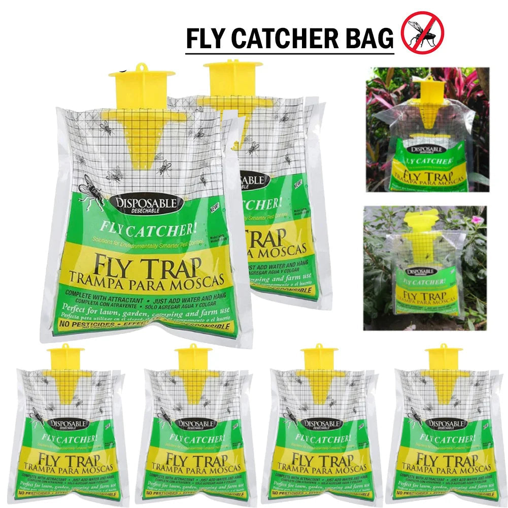 ZapBag | Eco Disposable Fly Trap for Outdoor Use