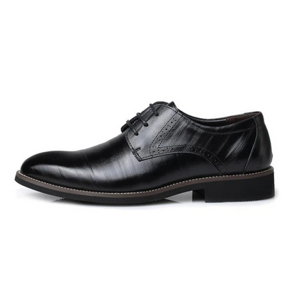 Eco-Friendly Men's Vegan Leather Oxford Shoes - Classic Lace-Up Comfort-2