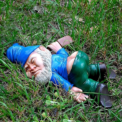 TipsyGnome | Fun Drunken Gnome Garden Sculpture