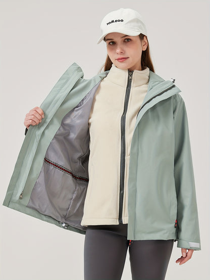 Helga | 3-in-1 Women’s Ski Jacket – Detachable Inner Jacket