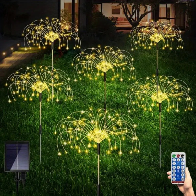 BloomLights | Elegant & Modern Fireworks Garden Lighting