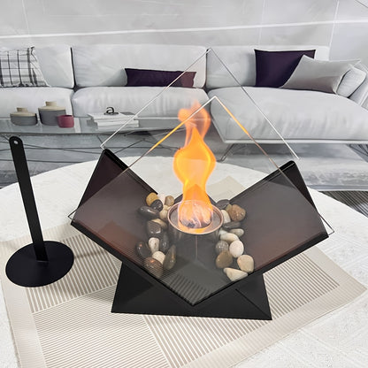 FestiveFlame | Classic Fireplace – Compact Indoor & Outdoor Ambience