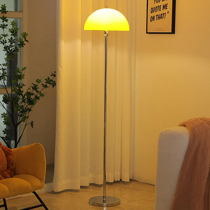 LightBloom | Nordic Vintage Acrylic Clear Dome 1-Light Floor Lamp