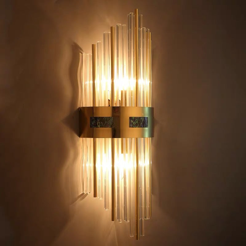GleamTower | Luxurious Gold Wall Light